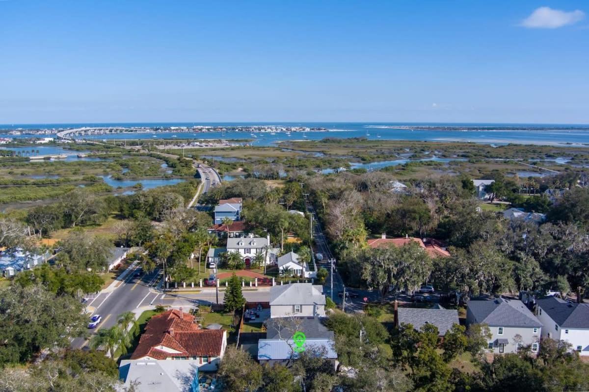 Downtown St Aug Home By Fountain Of Youth Pool Spa By Beach Add Golf Cart 세인트어거스틴 외부 사진