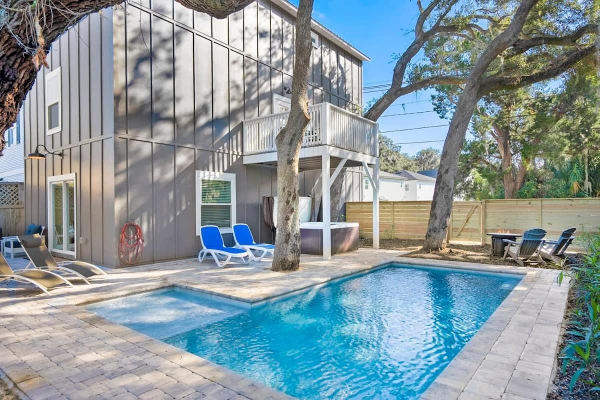 Downtown St Aug Home By Fountain Of Youth Pool Spa By Beach Add Golf Cart 세인트어거스틴 외부 사진
