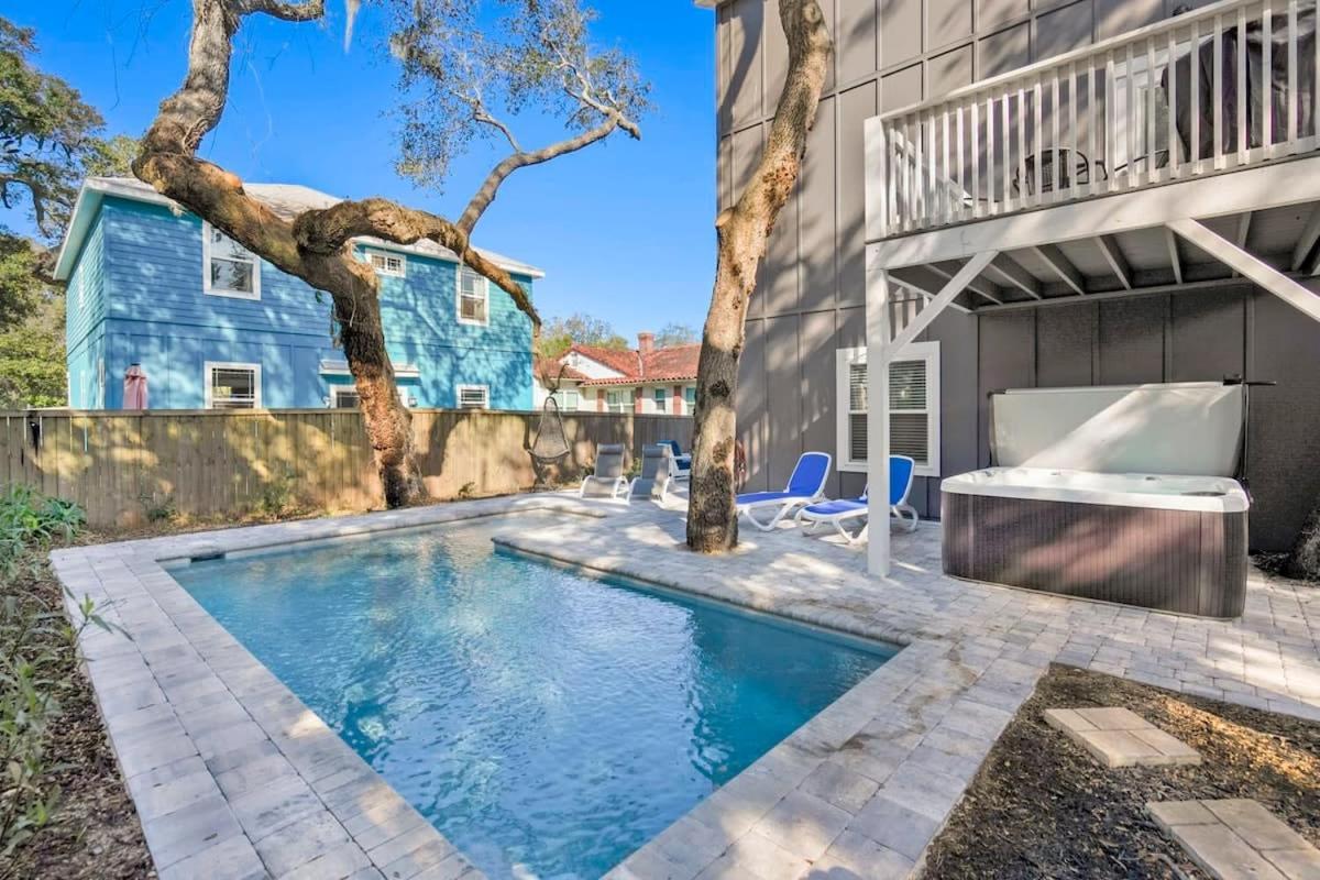 Downtown St Aug Home By Fountain Of Youth Pool Spa By Beach Add Golf Cart 세인트어거스틴 외부 사진